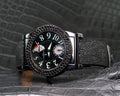Bespoke Watch Strap in Black Stingray