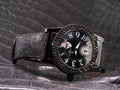 Bespoke Watch Strap in Black Stingray
