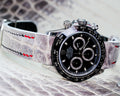 Bespoke Watch Strap in Natural Himalayan Crocodile