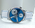 Bespoke Watch Strap in White Nappa