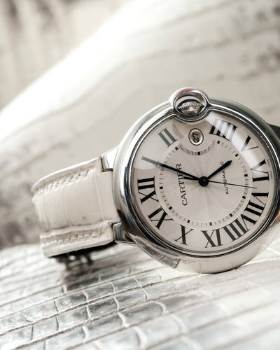 Bespoke Watch Strap in Natural Himalayan Crocodile